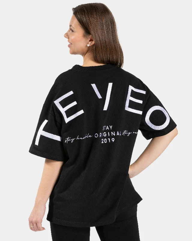 Signature Oversized T-Shirt "Schwarz" Monochromatic All - in - one