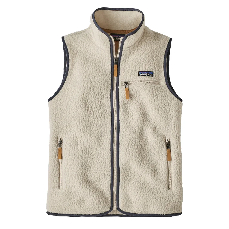 Patagonia Womens Retro Pile Vest Pelican Laid - back Women's Vibe