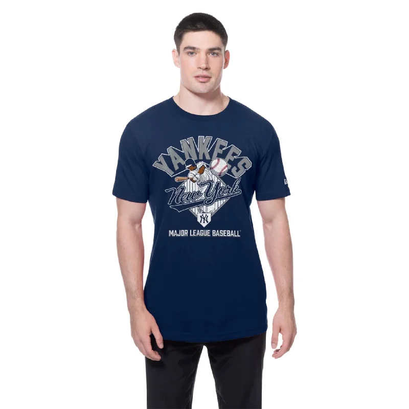 New York Yankees MLB Batting Practice Navy T-Shirt