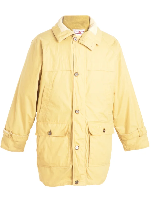 1980s Light Brown Coat - M Cozy Women's Sherpa - lined