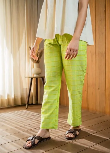 Sheen Green Pant