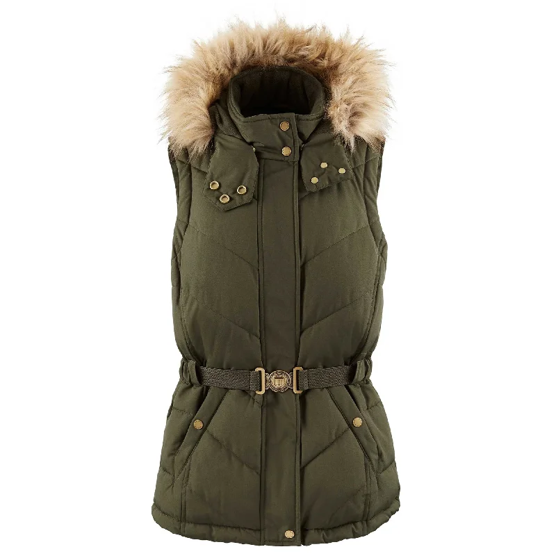 Fairfax & Favor Ladies The Charlotte Padded Gilet Sharp Women's Italian