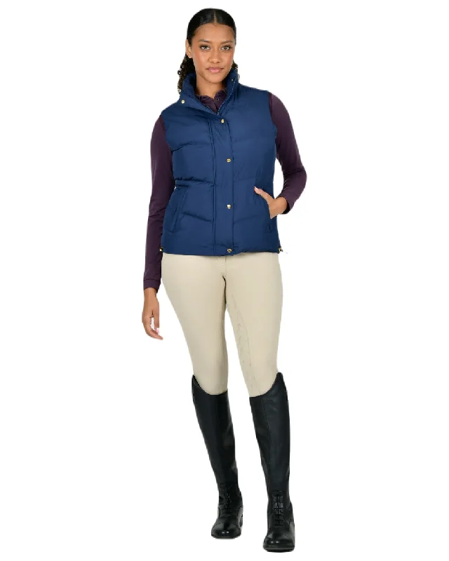 Dublin Womens Patrice Puffer Vest Dapper Women's 1920S