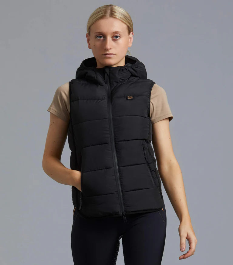 Premier Equine Ladies Pavoni Quilted Gilet Stylish Women's Tropical 