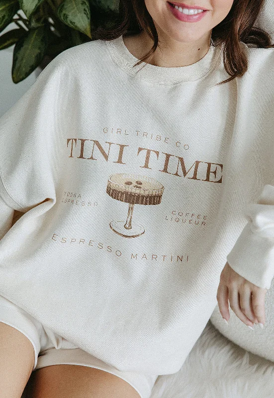 Tini Time Sweatshirt in Ivory