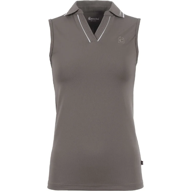 Cavallo Polo Caval Sans Manche Sepia Olive Refined Women's 