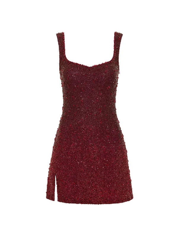 Crystal Dress Ruby Sporty Women's Athleisure 