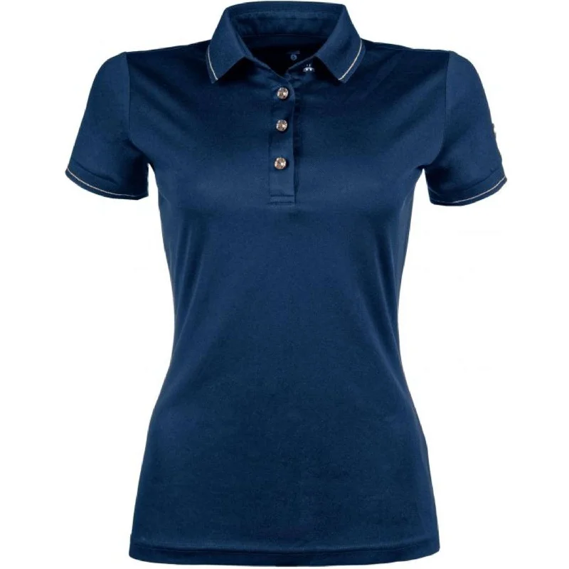HKM Polo Rosegold Glamour Bleu foncé/RoseOr Youthful Women's Anime - inspired