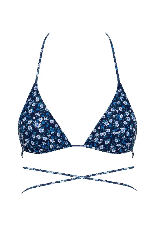 Floral Fiesta Wrap Tri Earthy Women's Hemp - based