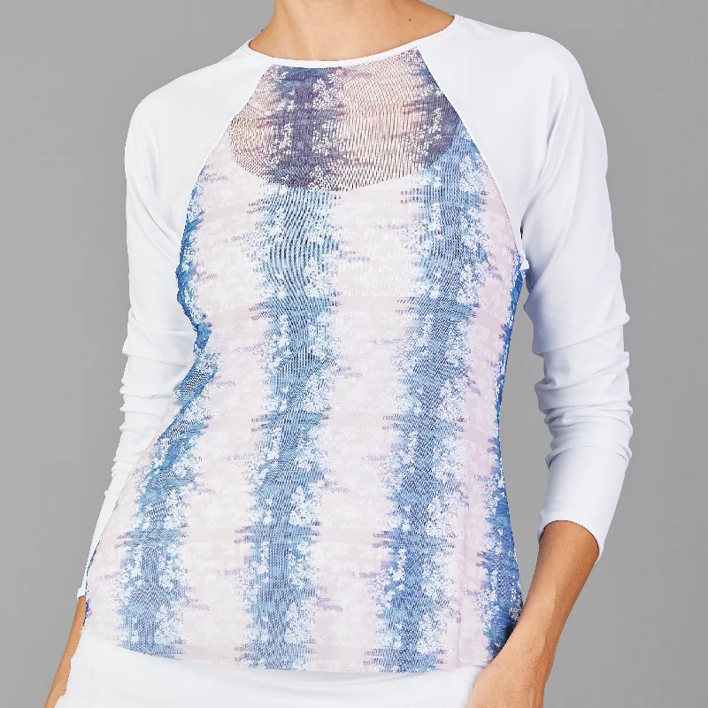 NY Square Sheer-body Top (print) Artistic Women's Avant - 