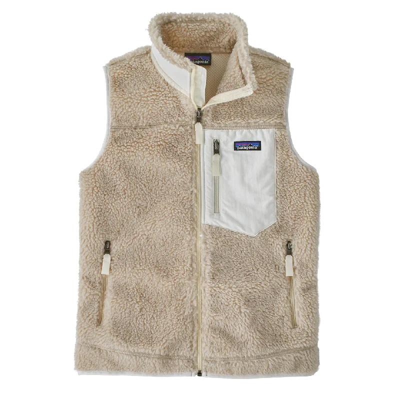 Patagonia Womens Classic Retro-X Vest Natural / Birch White Cool Women's Distressed