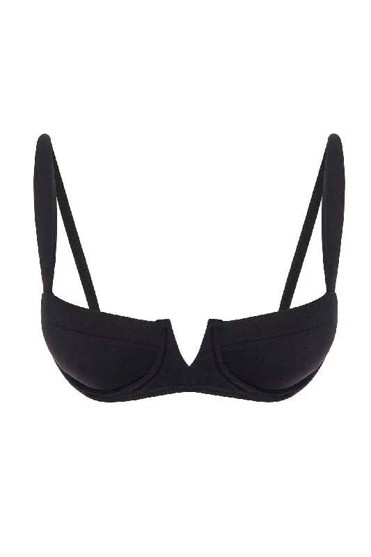 Clovelly Top - Black Dapper Women's 1920S