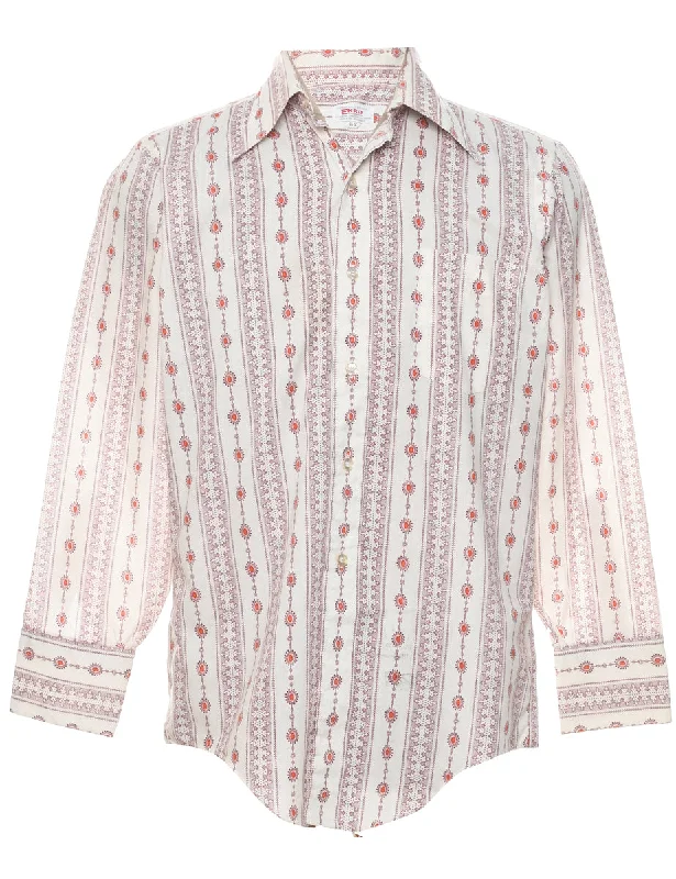 1970s ENRO Shirt - M Sharp Women's Italian