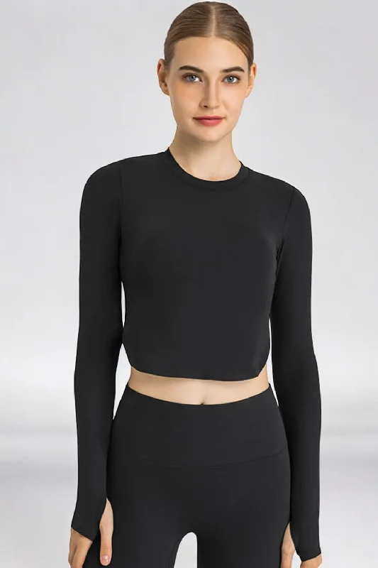 CUTOUT LONG SLEEVE