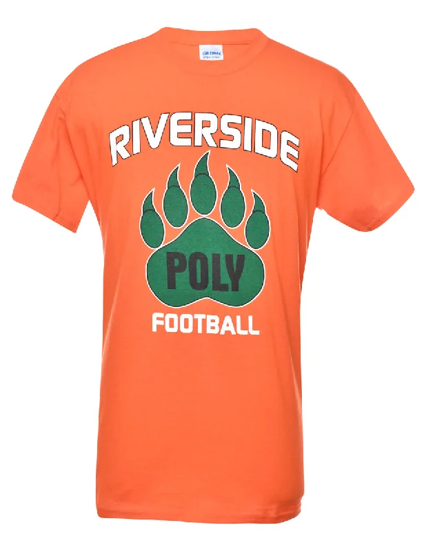 Reverside Football Sports T-shirt - M Sporty Women's Athleisure 