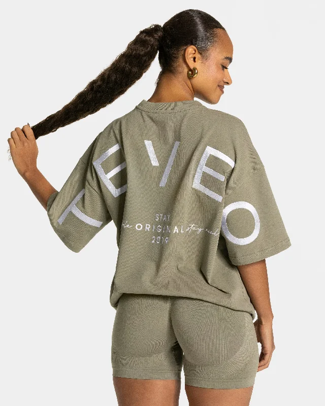 Signature Oversized T-Shirt "Khaki"