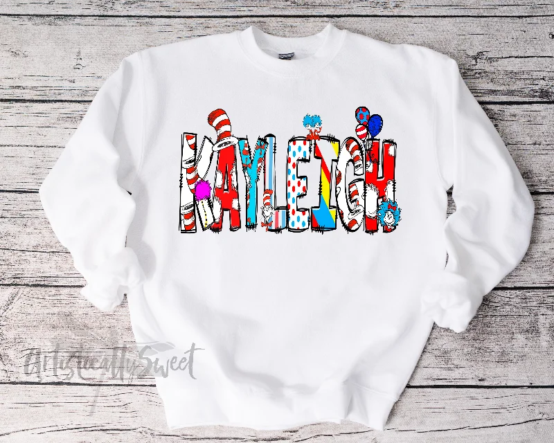 Dr. Seuss Lettered Names Earthy Women's Hemp - based