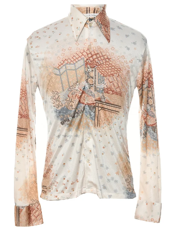 1970s Shirt - M Traditional Women's Wool
