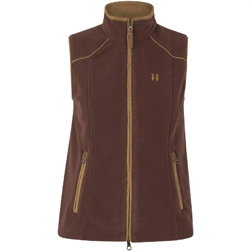 Harkila Sandhem Lady 200 Waistcoat - Burgundy