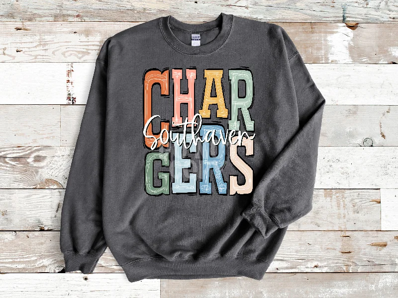 Chargers - Southaven Boho Sweatshirt Feminine Women's Style 