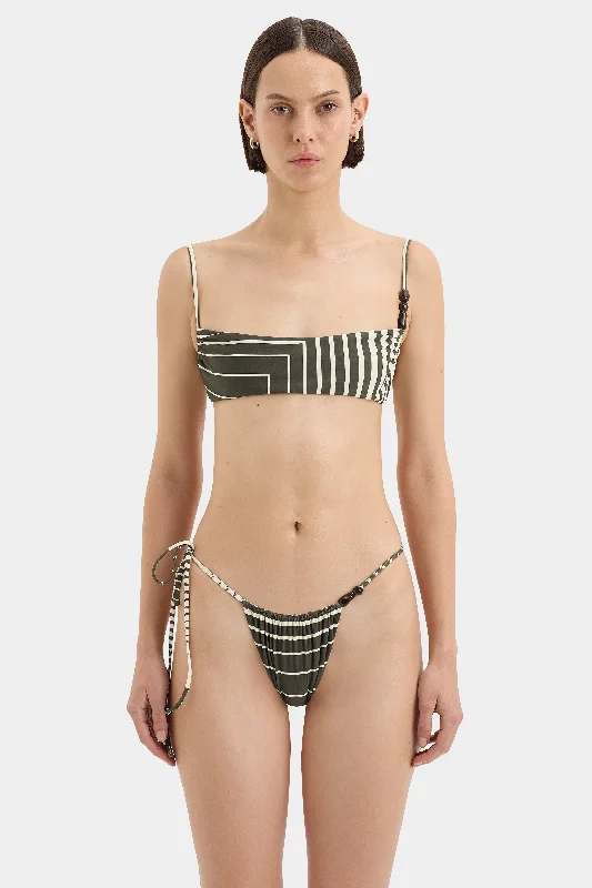 Leilana Bandeau Top Preppy Women's College
