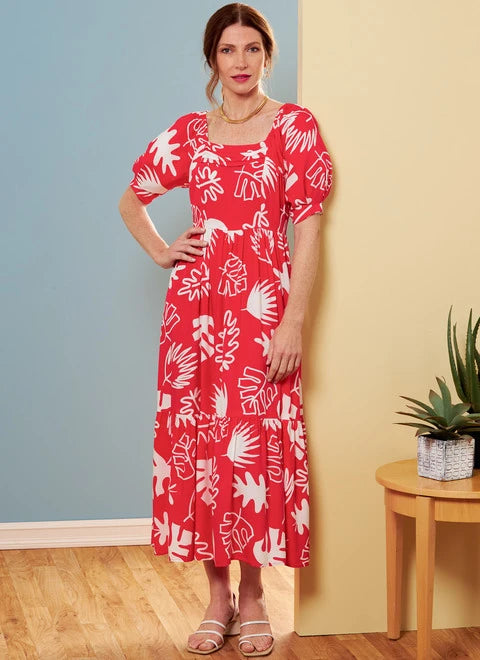 Butterick Dress B6872 Cozy Women's Sherpa - lined