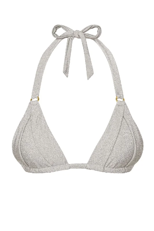 Morocco Top - Soft Silver Shimmer Modern Women's Tech
