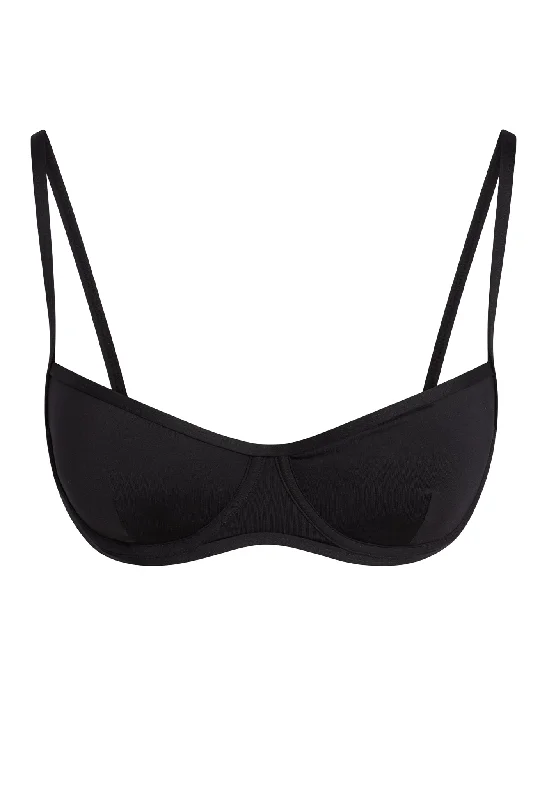 Somerset Top - Black Dapper Women's Bow - adorned
