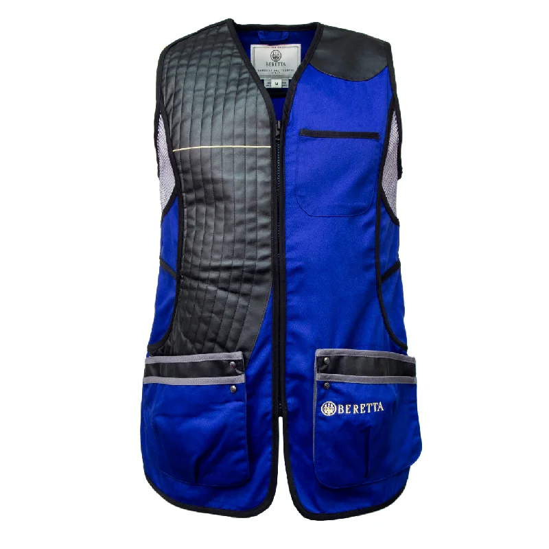 Beretta Womens Sporting Shooting Vest Royal Blue / Grey Scandinavian