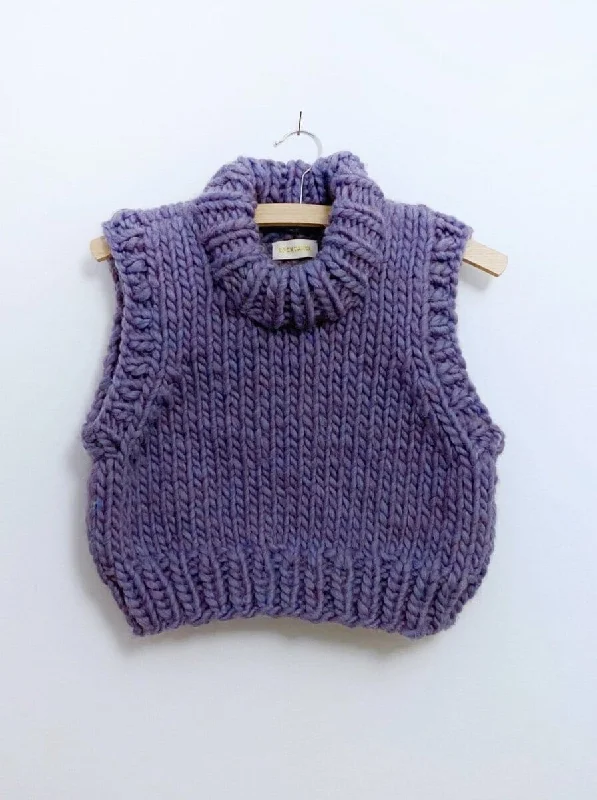 Drama Vest by Spektakelstrik, knitting pattern