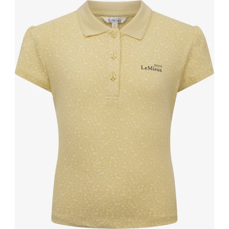 LeMieux Polo SS25 Mini Enfants Mimosa