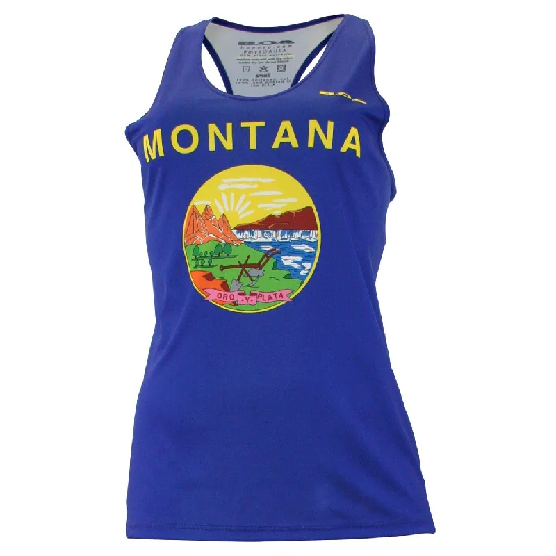 Women's Competitor Lite Interval Singlet - Montana Tough Women's Military - inspired