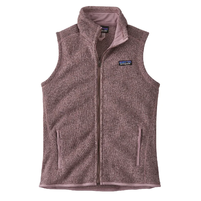 Patagonia Womens Better Sweater Vest Stormy Mauve Sophisticated Women's Tailored