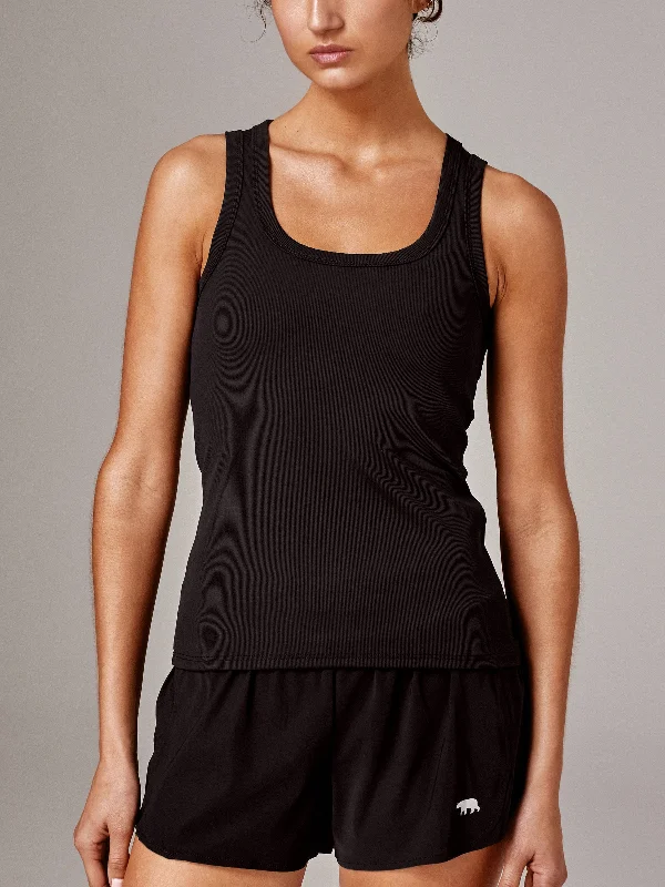 Aspire Tank Black Practical Women's Quick - dry