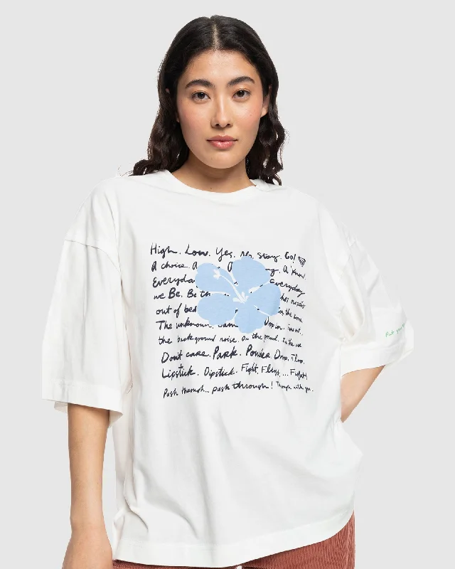 Womens Sweet Shine Oversized T-Shirt Feminine Women's Soft 