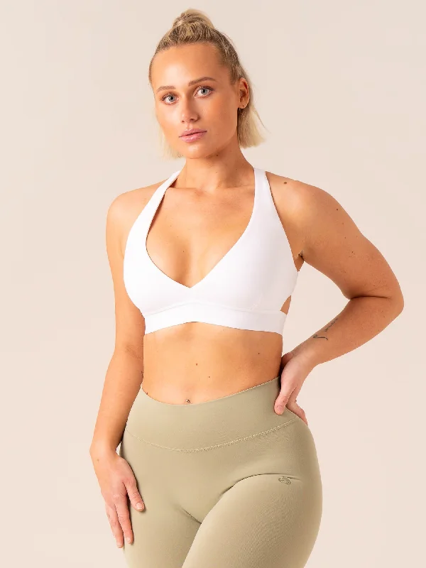 Prime Sports Bra - White Cool Women's Skate