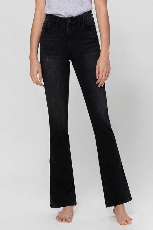 High Rise Slim Bootcut Jean Stylish Women's Tropical 