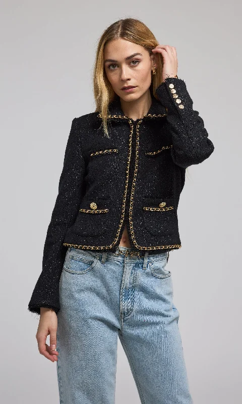 Suvi Tweed Jacket Luxurious Women's High -  end