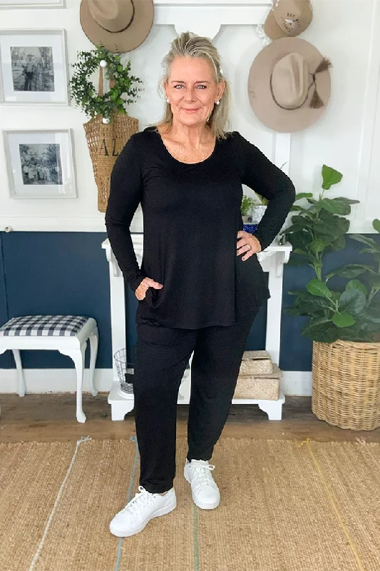 Paige Top - Black Scandinavian