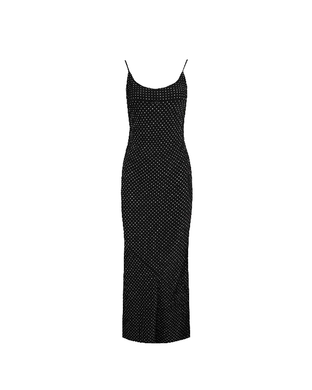 ROSARIA SLIP DRESS POLKA DOT