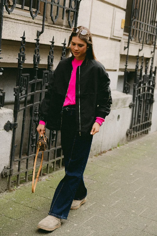 Leah Bomberjacke Schwarz garde