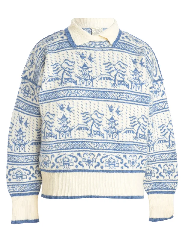 1980s Woollen Jumper - M Elegant Women's Formal 