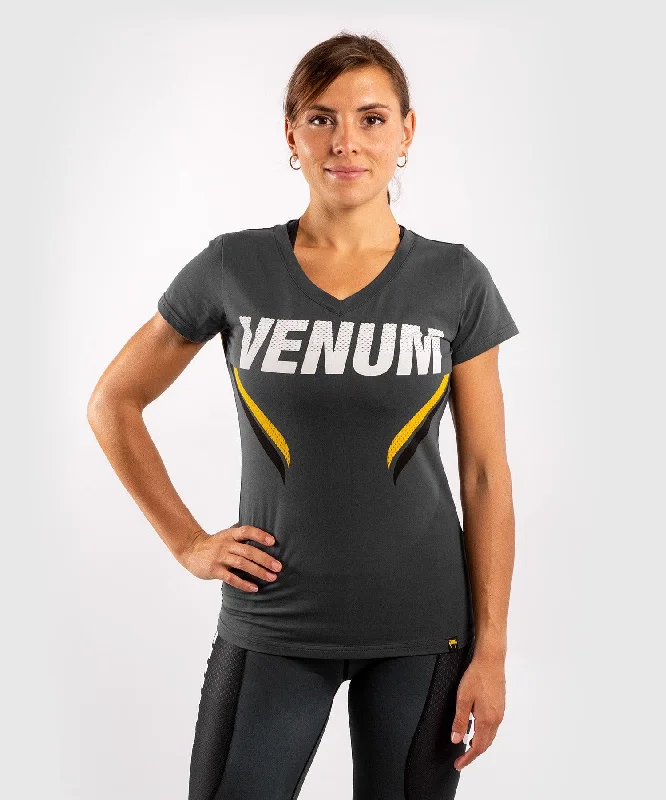 Venum ONE FC Impact T-shirt - for women - Grey/Yellow Modern Women's 