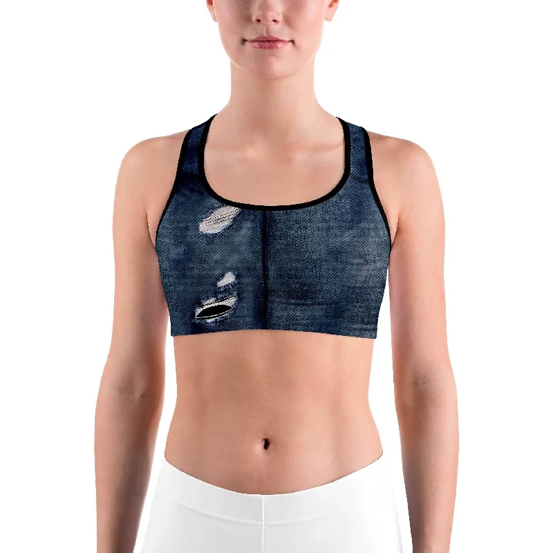 Realistic Denim Sports bra Business