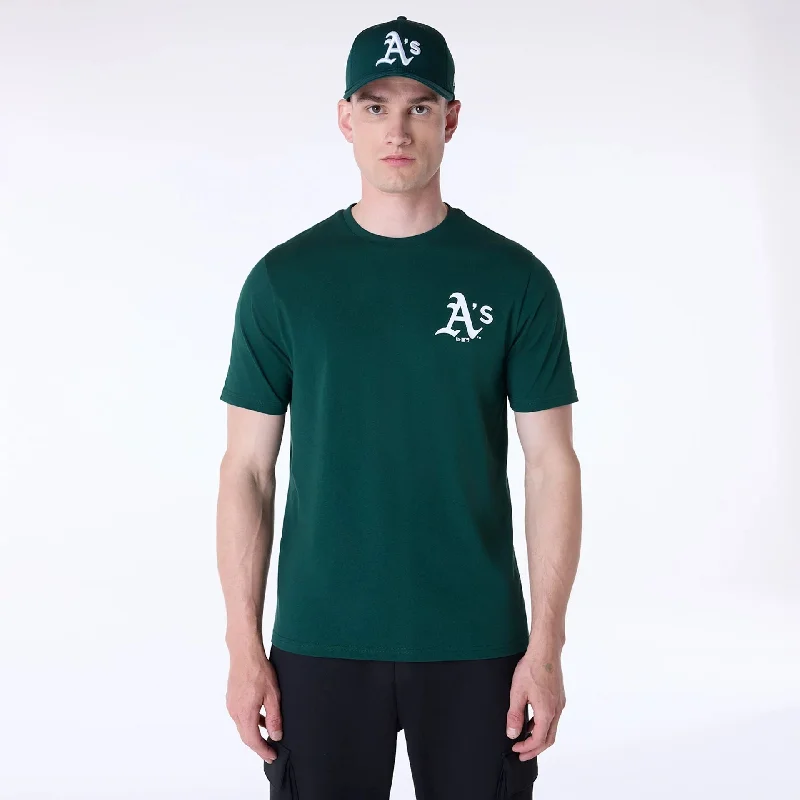 Oakland Athletics MLB Pennant Graphic Dark Green T-Shirt