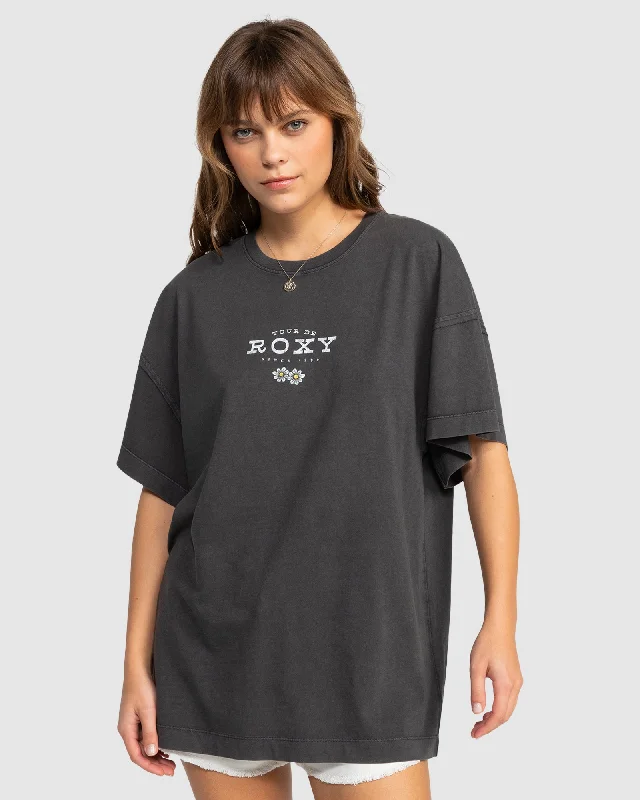 Womens Sweeter Sun A Oversized Short Sleeve T-Shirt Modern Women's Tech