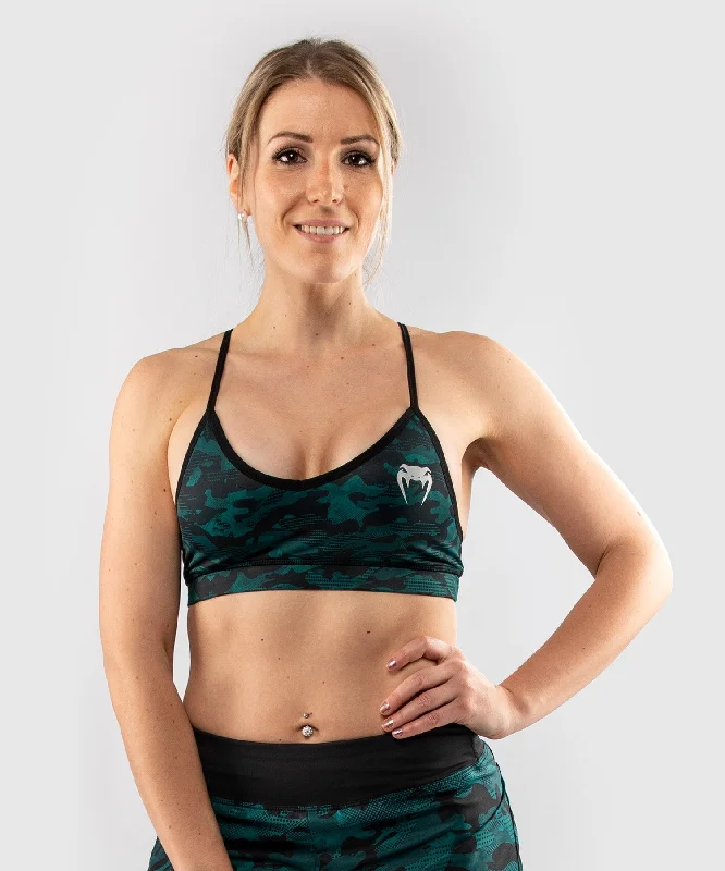 Venum Defender bras - for women - Black/Green Tough Women's Military - inspired