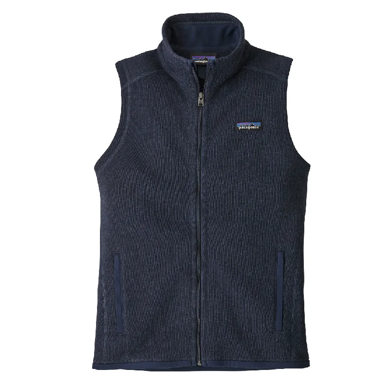 Patagonia Womens Better Sweater Vest New Navy Casual Women's Loose - fitting