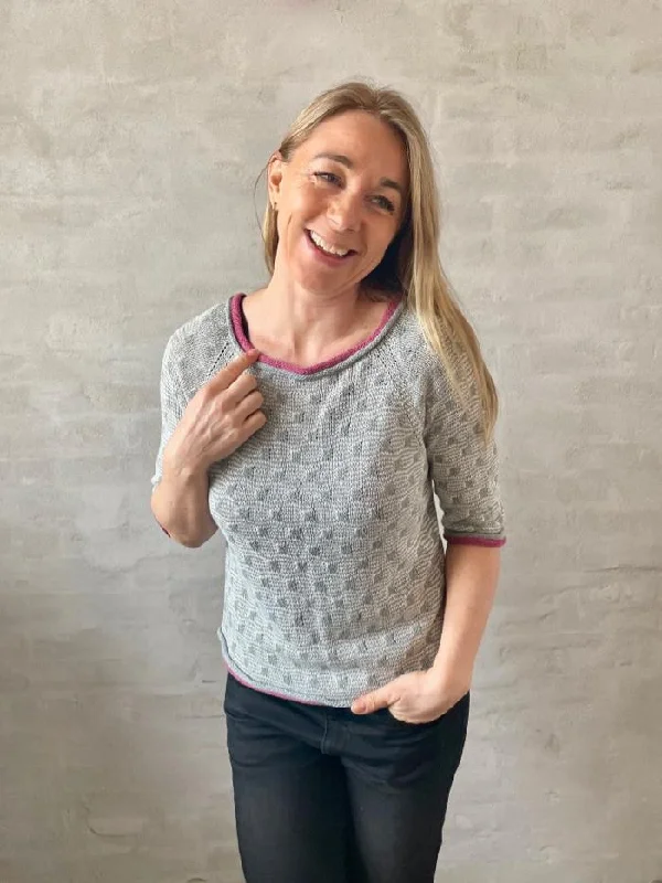 Bits blouse by Hanne Falkenberg, knitting pattern Business