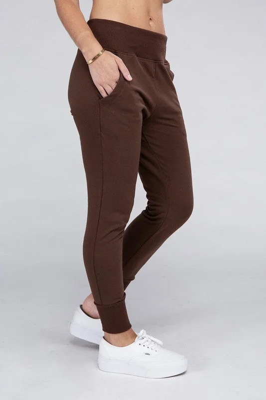Comfy Stretch Lounge Sweat Pants Casual Women's Loose - fitting
